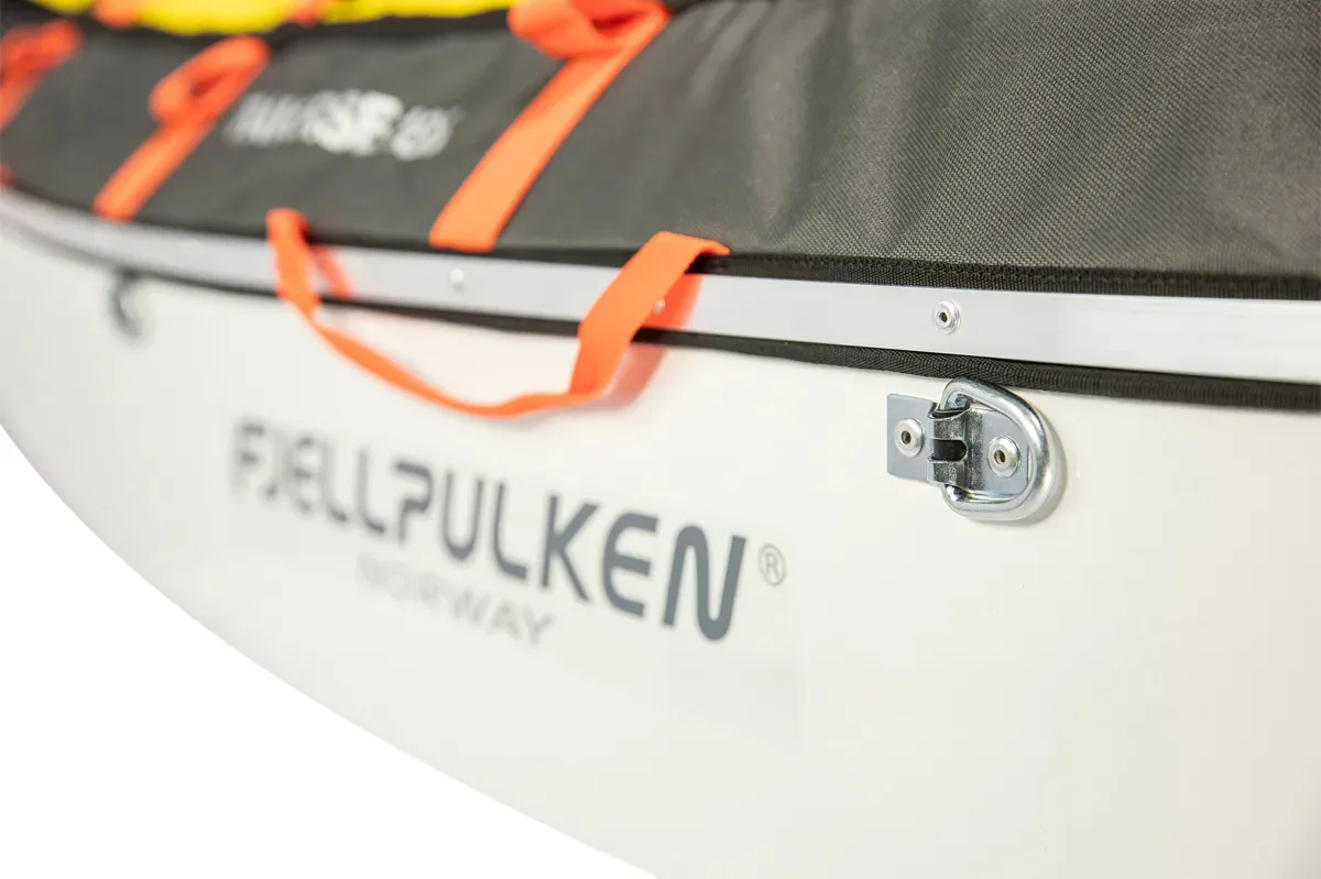 Fjellpulken Traverse 185 M/Forsterket Drag Og Sele Yellow