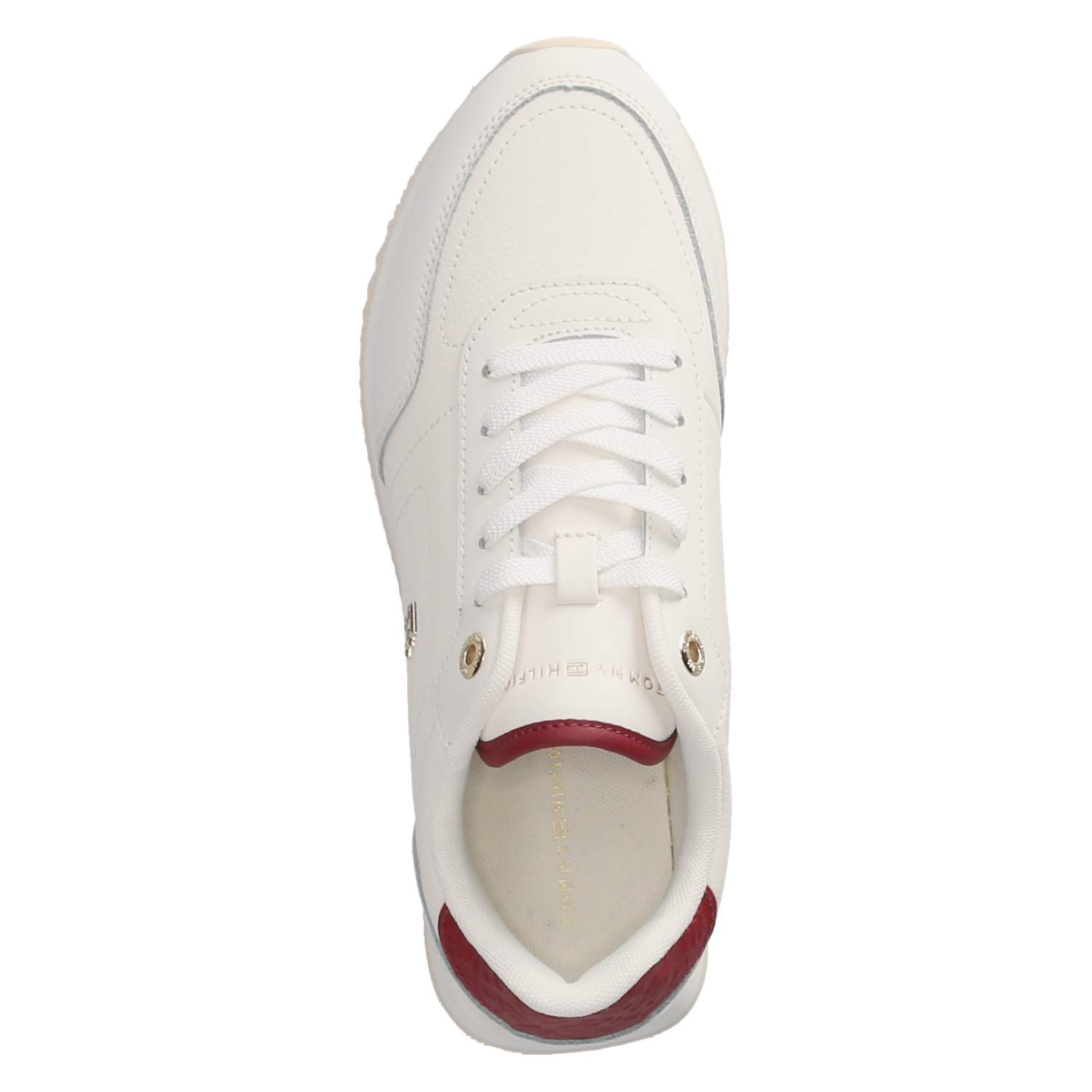 Tommy Hilfiger Low Sneaker ELEVATED RUNNER  - ancient white