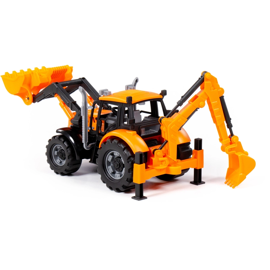 POLESIE® Traktor PROGRESS Baggerlader orange