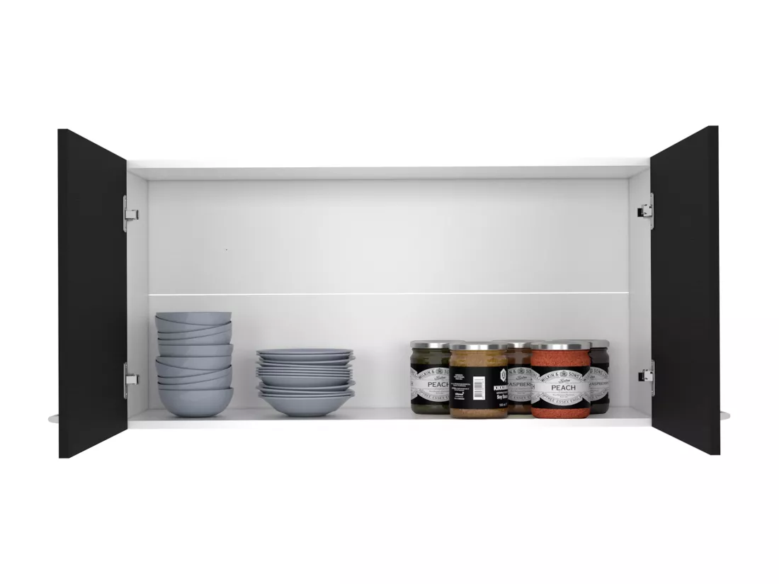 Meuble de cuisine Naples, avec deux portes , 49.02 cm X 99.82 cm X 32 cm , Multicolore