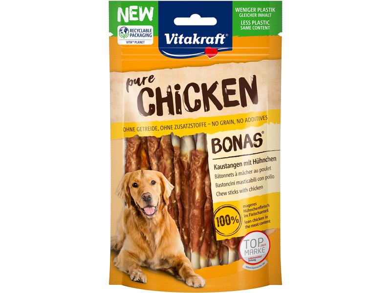 Vitakraft Kaustange Pure Chicken Bonas Kauspass für Hunde
