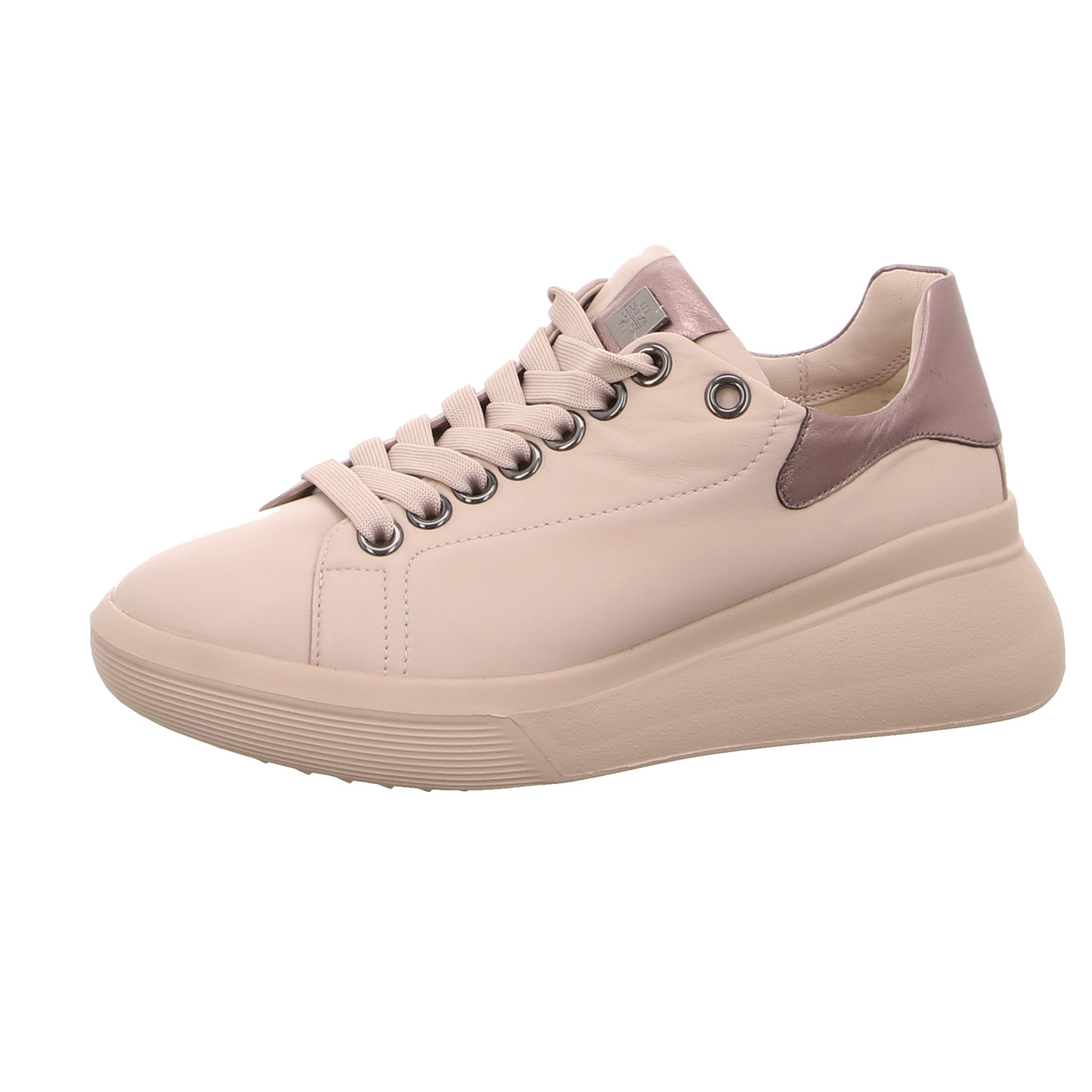 Högl Schnürhalbschuh taupe grau