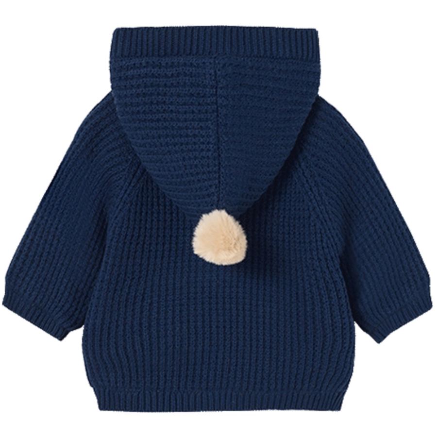 Mayoral Strickjacke mit Kapuze blau
