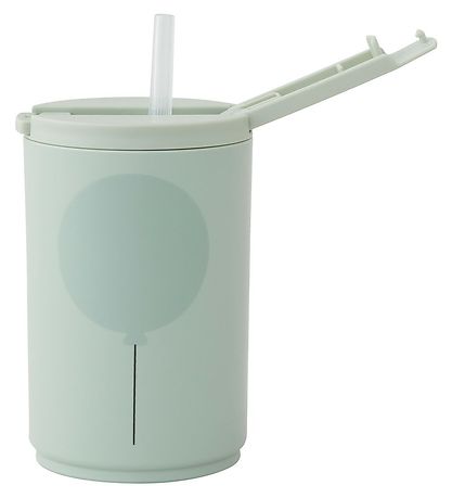 Design Letters Kop m. Suger?r - Kids - 330 ml - Green Ballo
