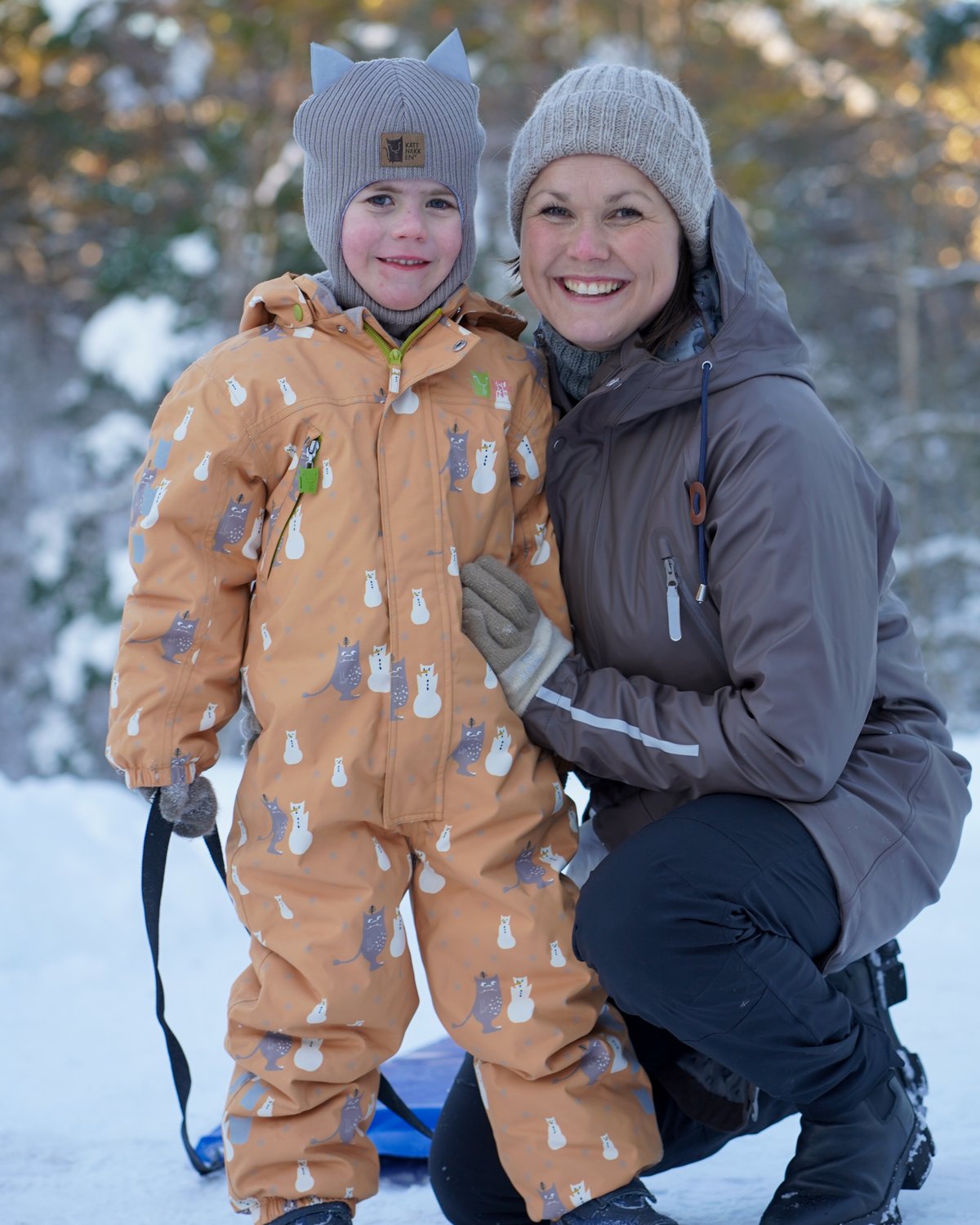 Parkdress Barn Snø / Vinterdress – Teknisk | Vanntett 12000mm
