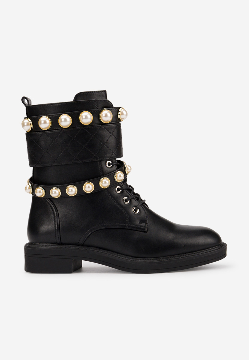 Boots femme noires Mergana V2
