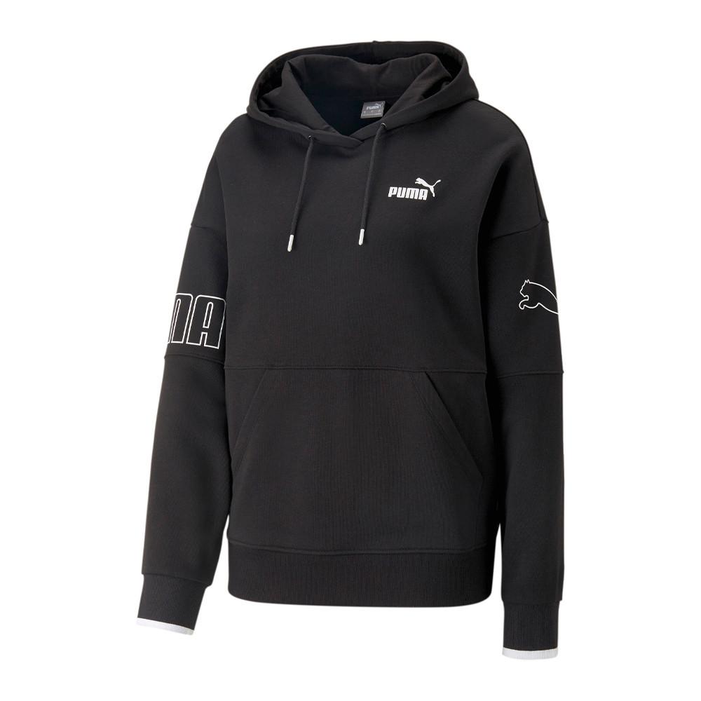 Puma Sweat à Capuche Noir Femme Puma 673724