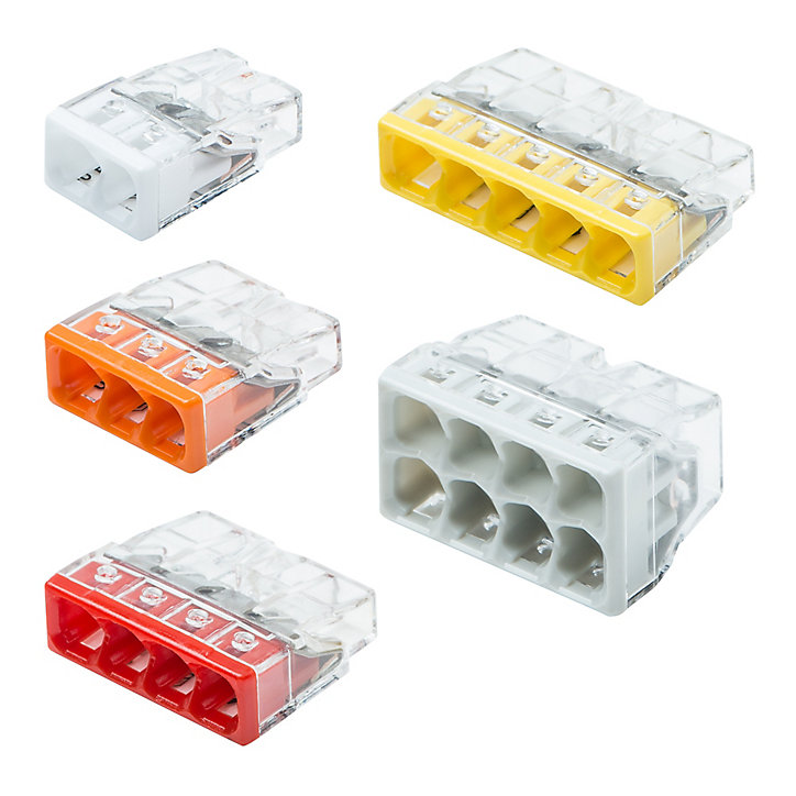 Borne de connexion 2,3,4,5,8 entrées Wago S2273, lot de 150