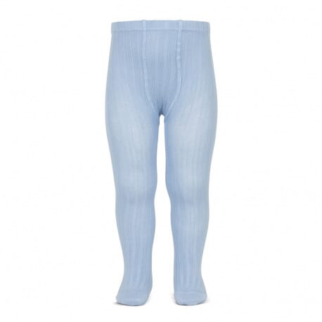 Strømpebukse rib Light Blue - Cóndor - Rumpetroll