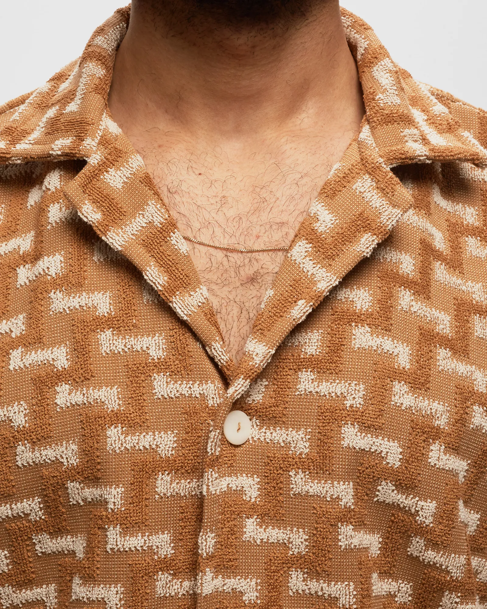 OAS Camel Layer Zig Cuba Terry Shirt