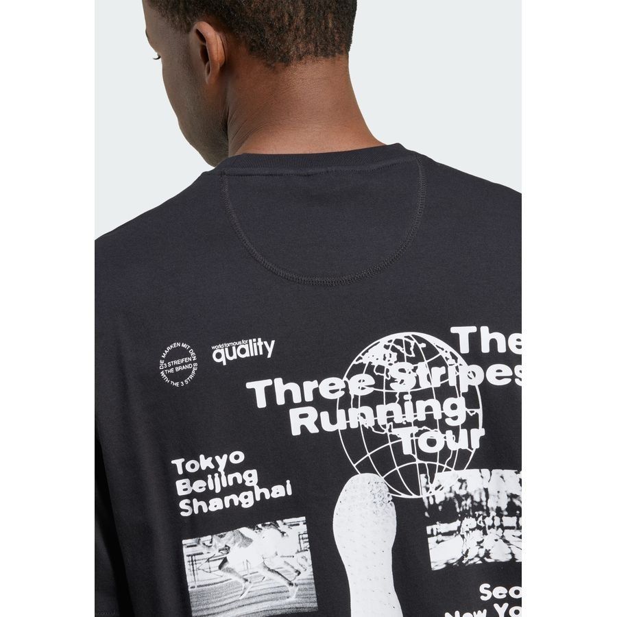 Adidas Original T-shirt ample graphique Sports Elements