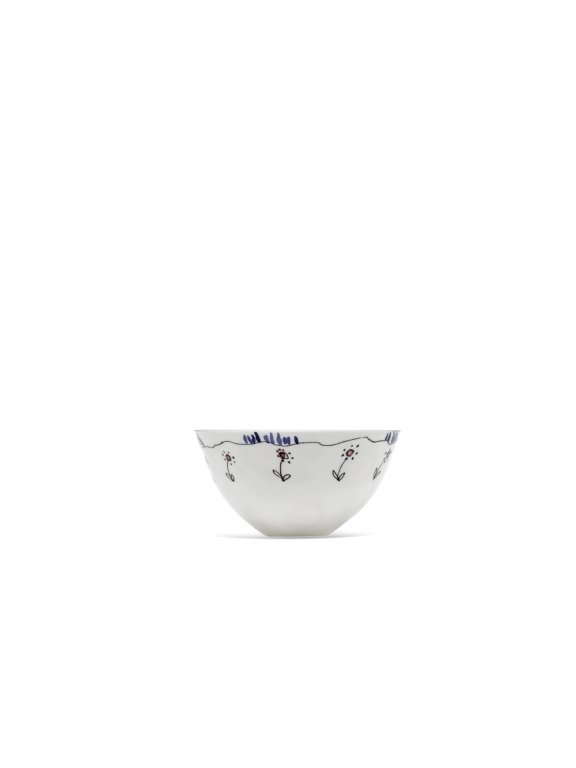 Serax Midnight Flowers by Marni Anemone Milk kom Ø15