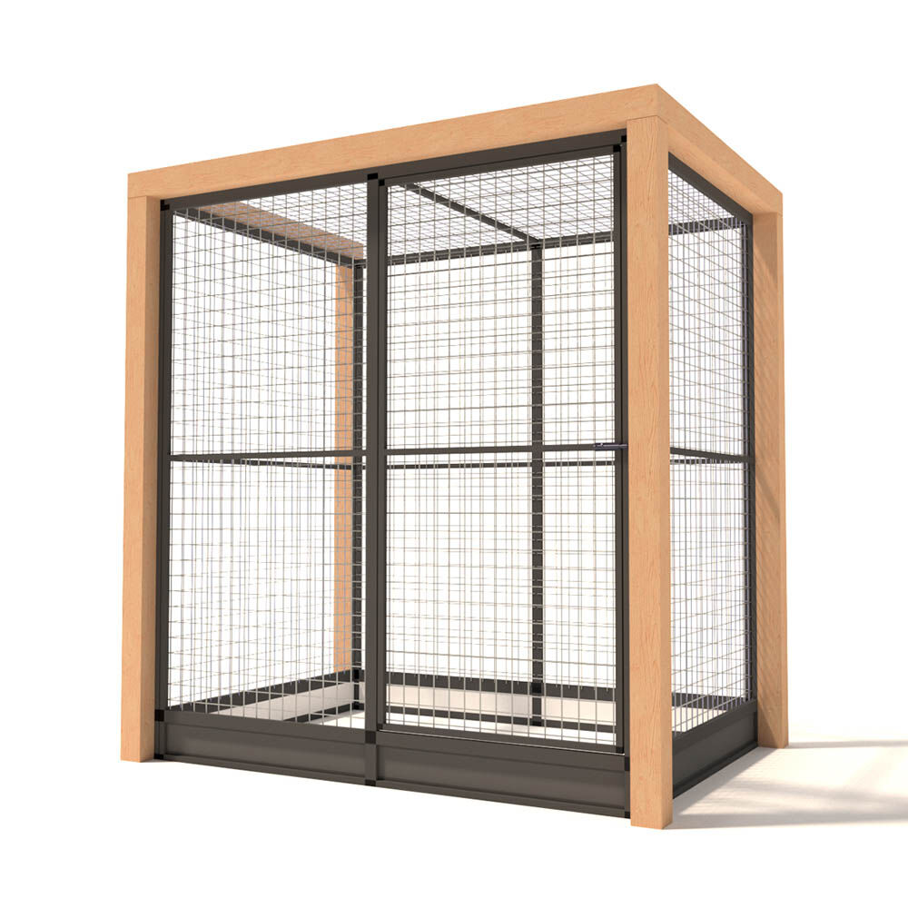 Glorenza Valentijn - Kattenren - Antraciet - 202x135x193 cm