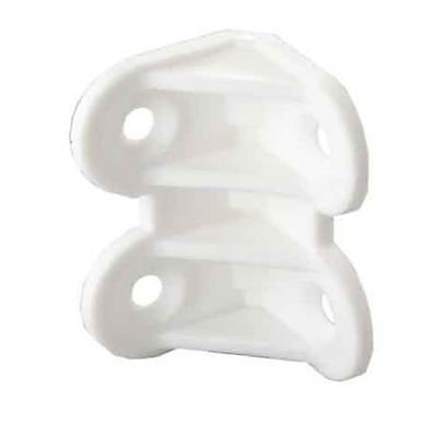 4 équerres d'assemblage Plastique L.36 x H.24 x P.24mm