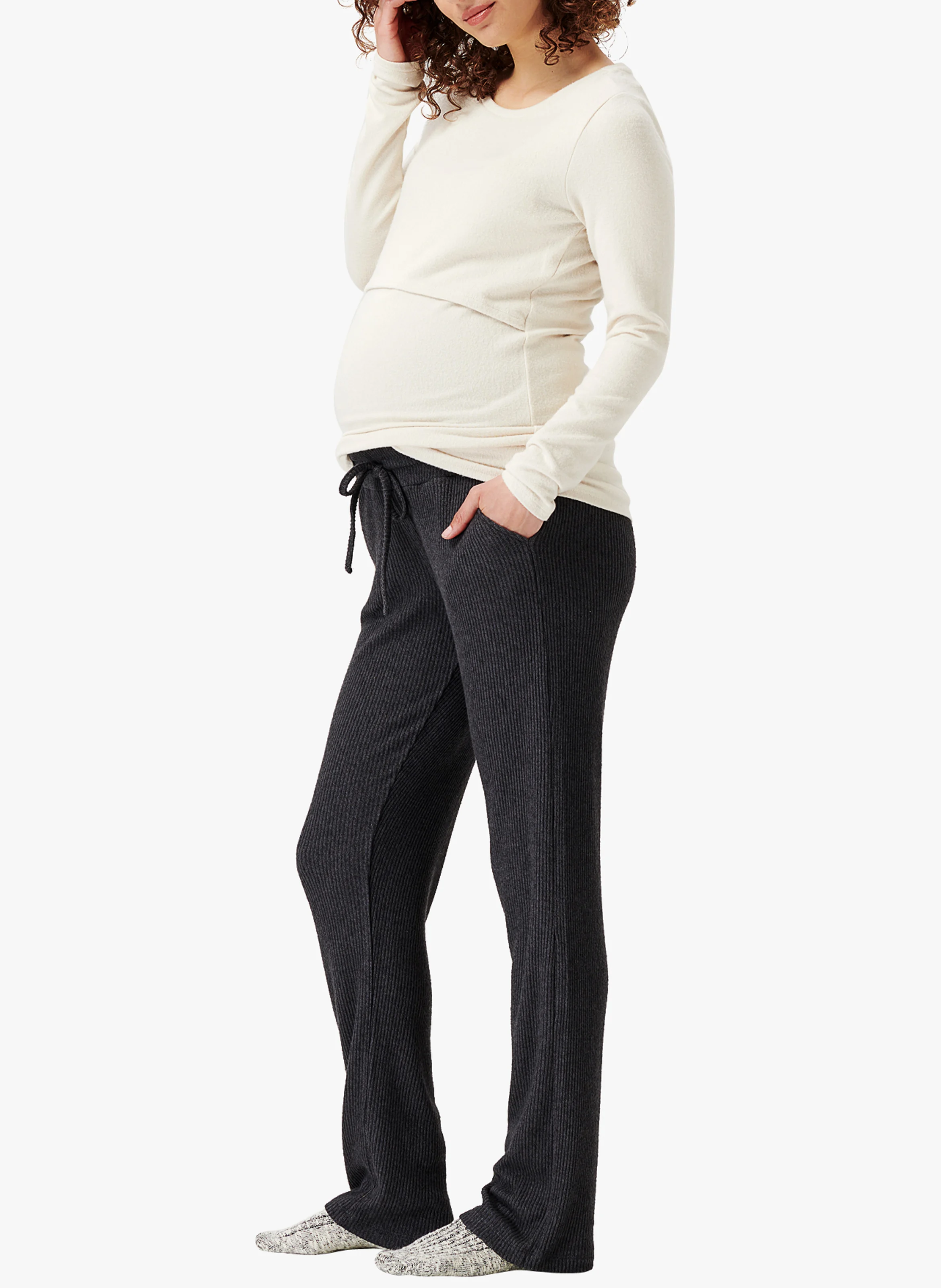 PLANO - T-shirt de grossesse et d'allaitement | Beige