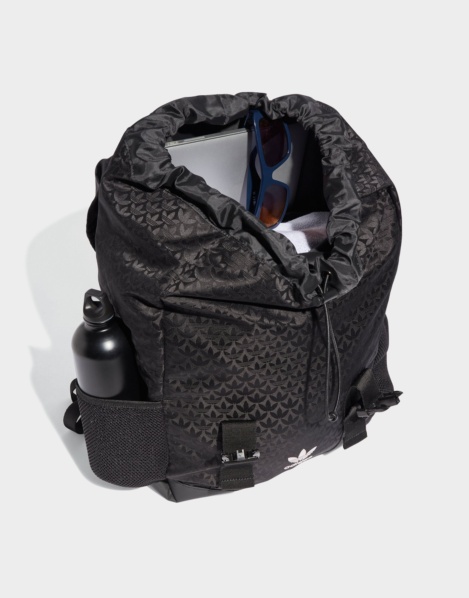 adidas Originals Sac à dos jacquard monogramme Trèfle