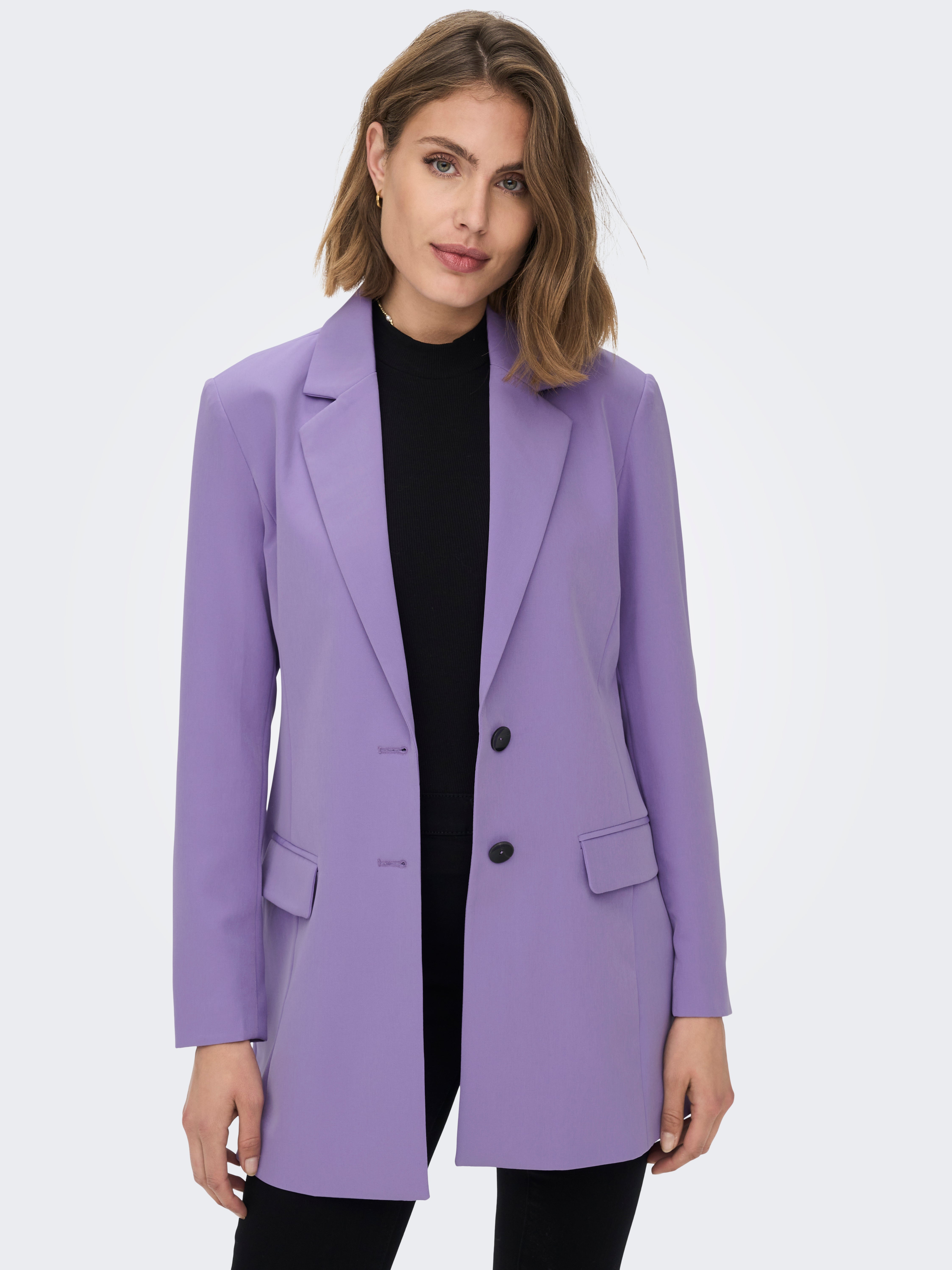 ONLNEW Blazer Paisley Purple