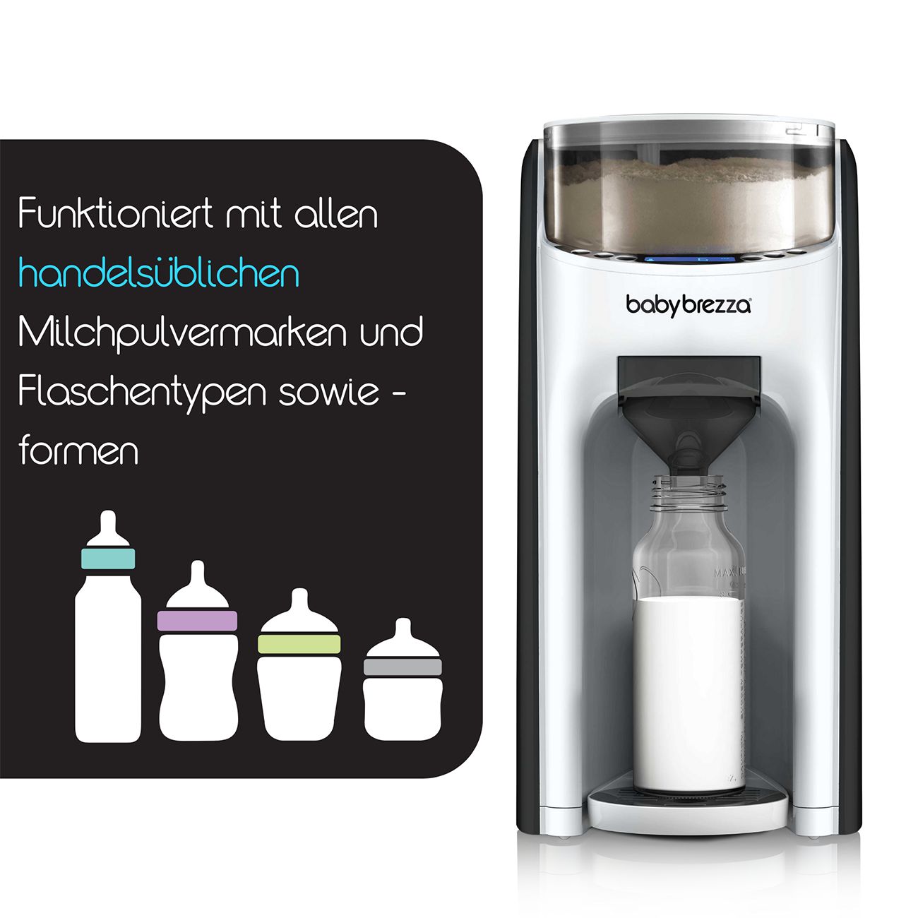 Baby Brezza Formula Pro Advanced, weiß schwarz