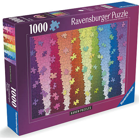 Ravensburger puslespil - 1000 brikker