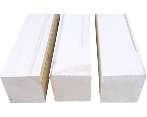 Konsta vierkant hout vurenhout 2000 x 60 x 60 mm