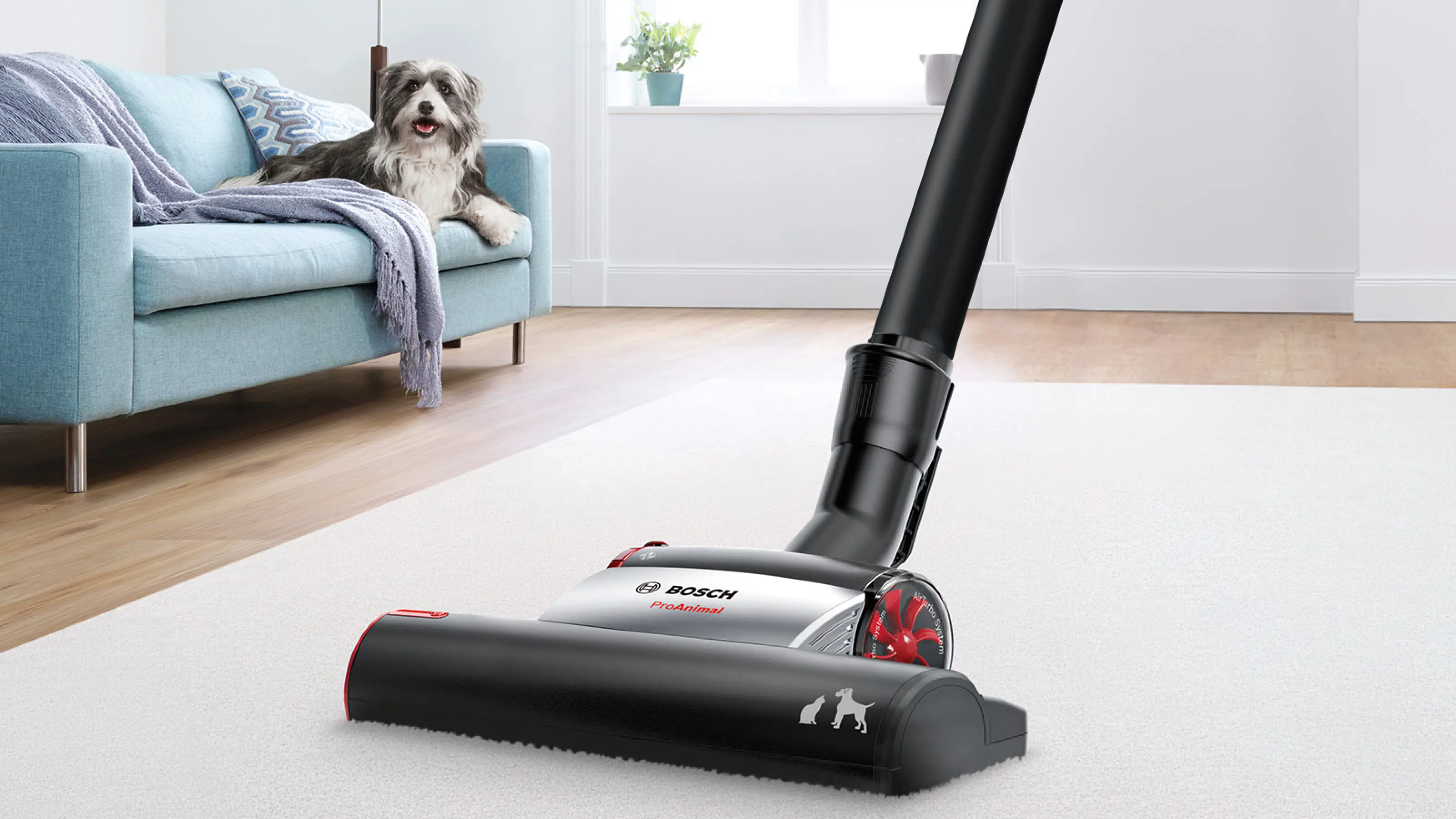 Serie 6 Stofzuiger zonder zak ProAnimal Rood