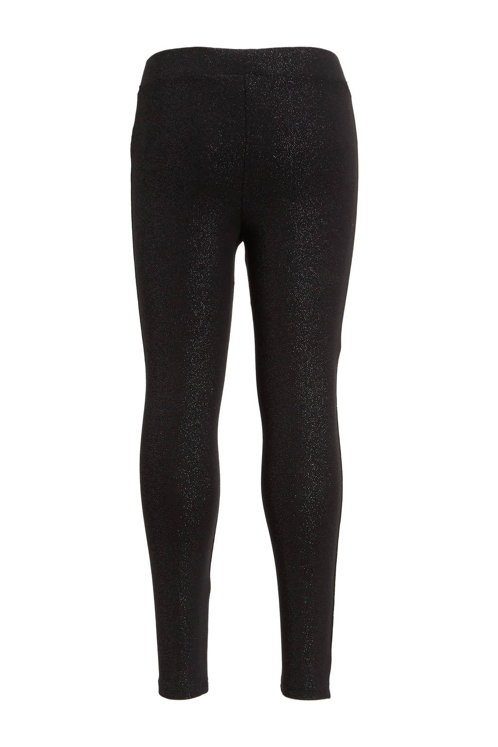 anytime legging zwart/zilver