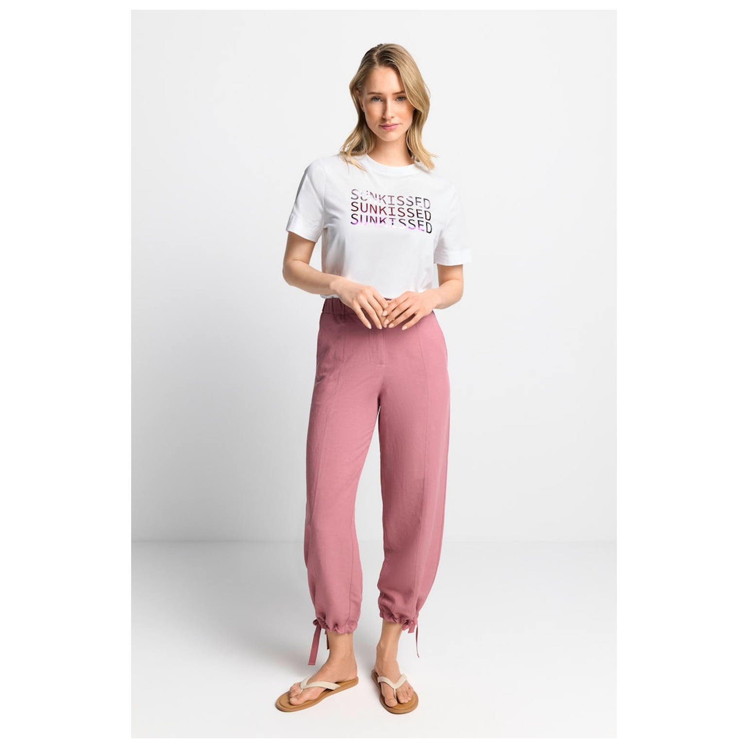 Rich & Royal Easy T-Shirt Sunkissed print o