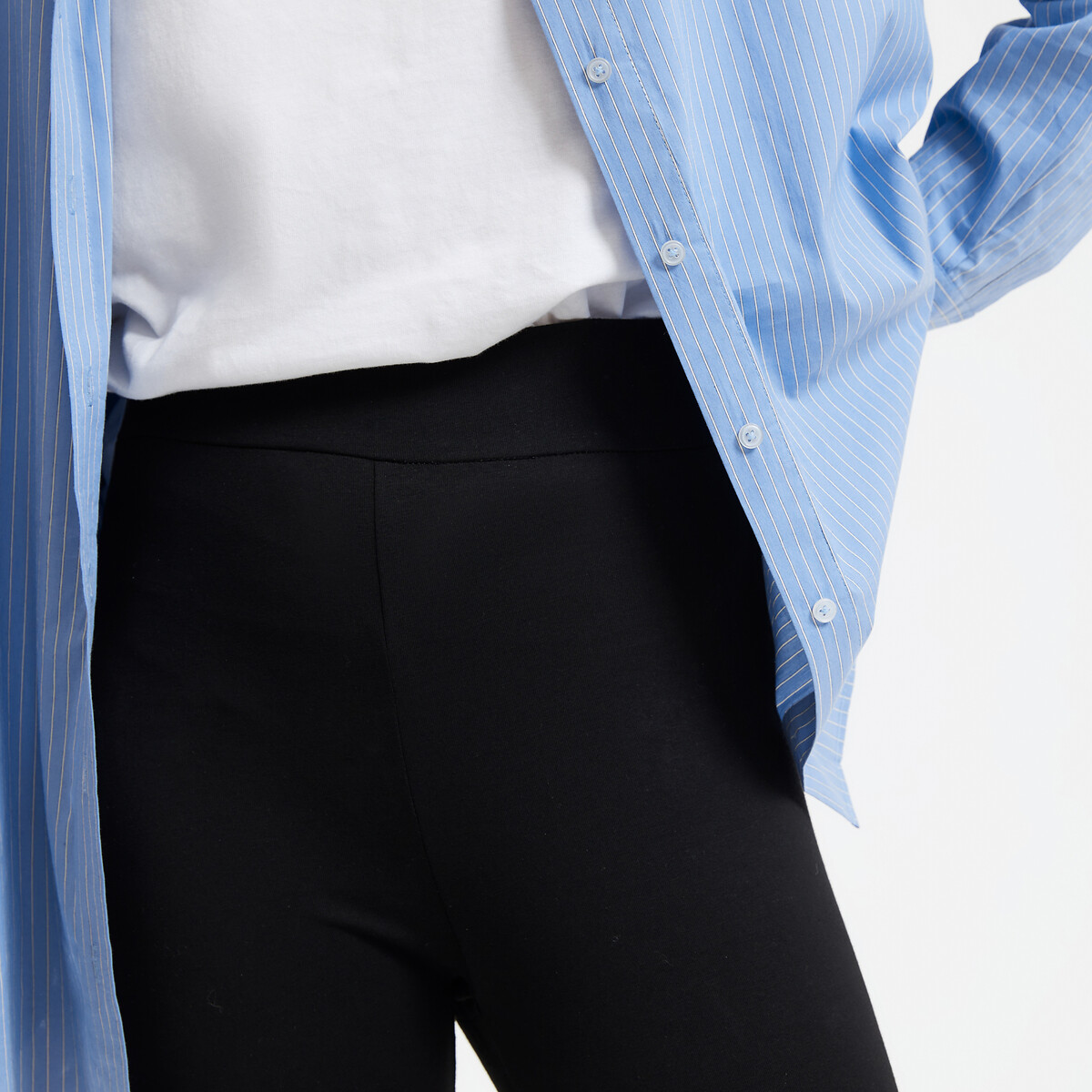 COLEÇÕES LA REDOUTE<br>Legging swaddle, cintura alta