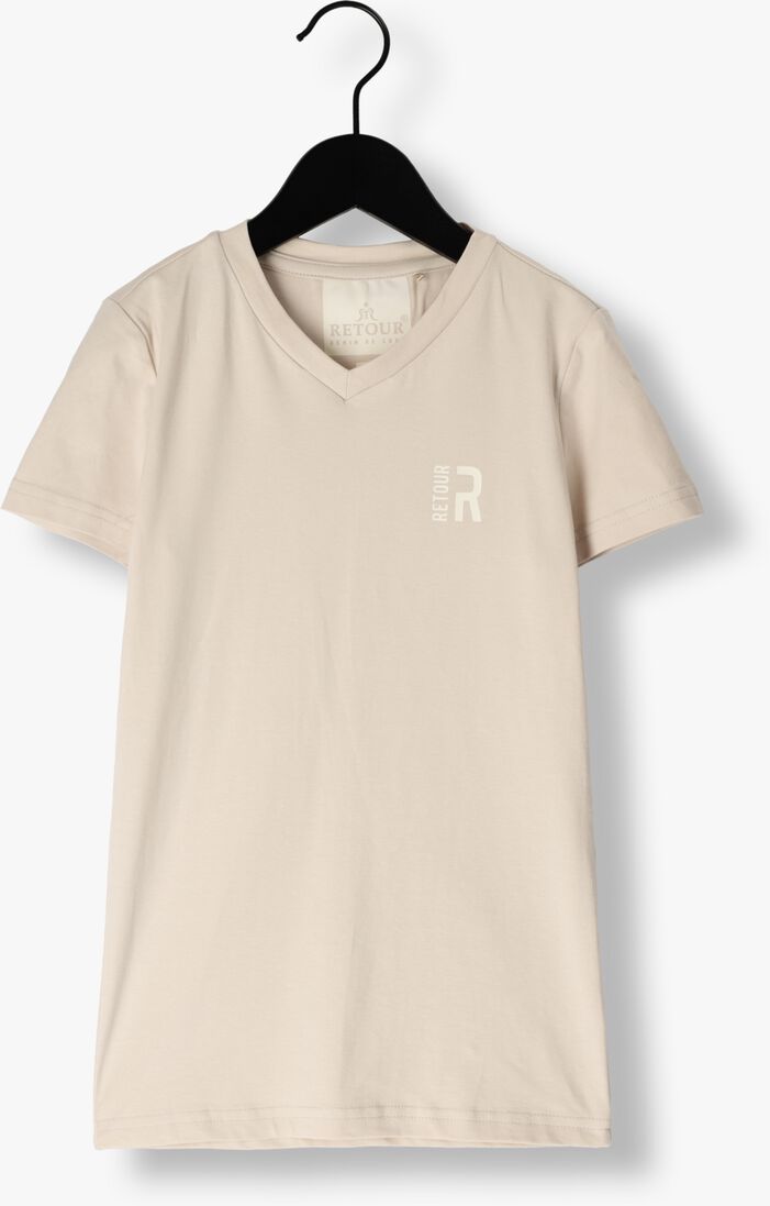RETOUR grijze retour t-shirt sean