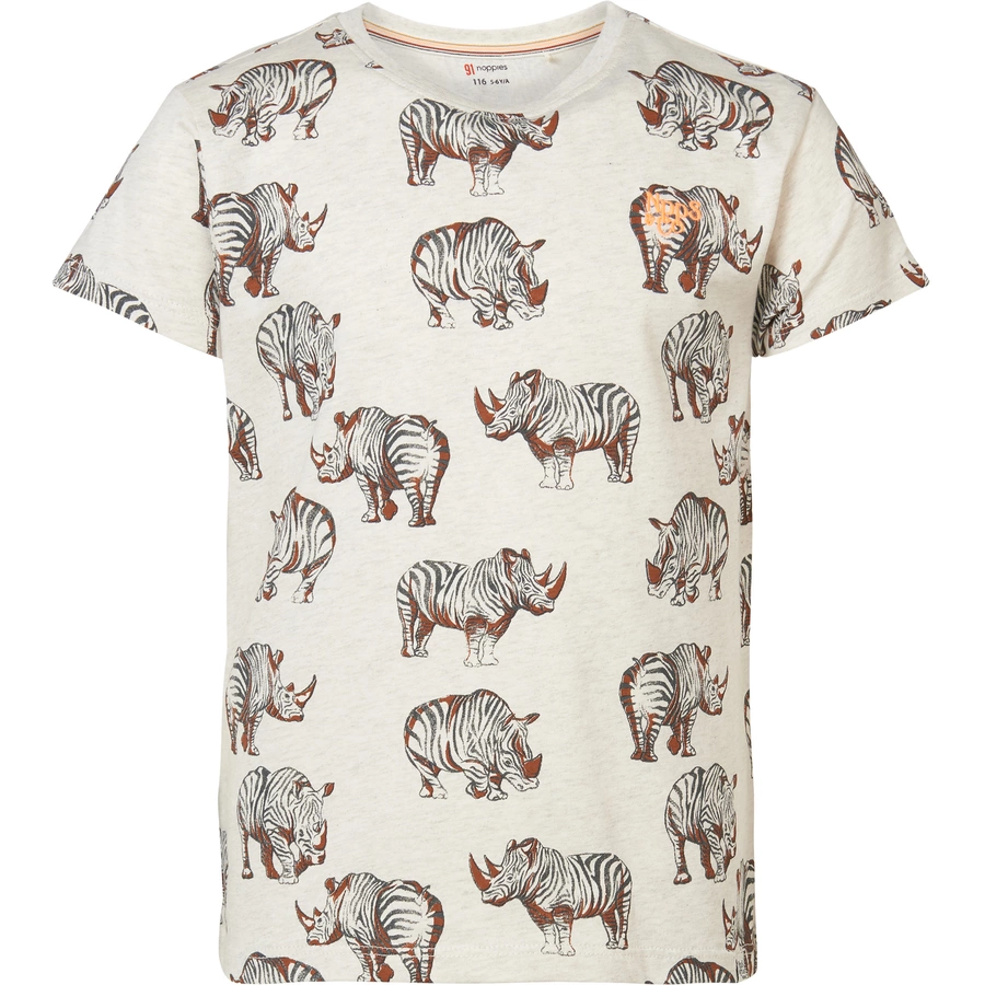 Noppies T-shirt Romney Oatmeal