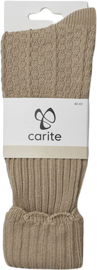 Carite Namaste yoga strømper Brun