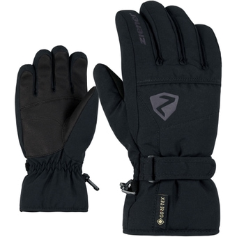 Ziener Lago GTX Junior Fingerhandschuhe Black Kinder