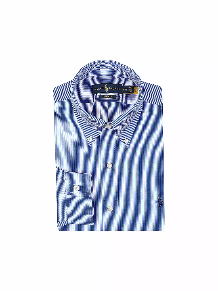 POLO RALPH LAUREN Hemd Custom Fit blau