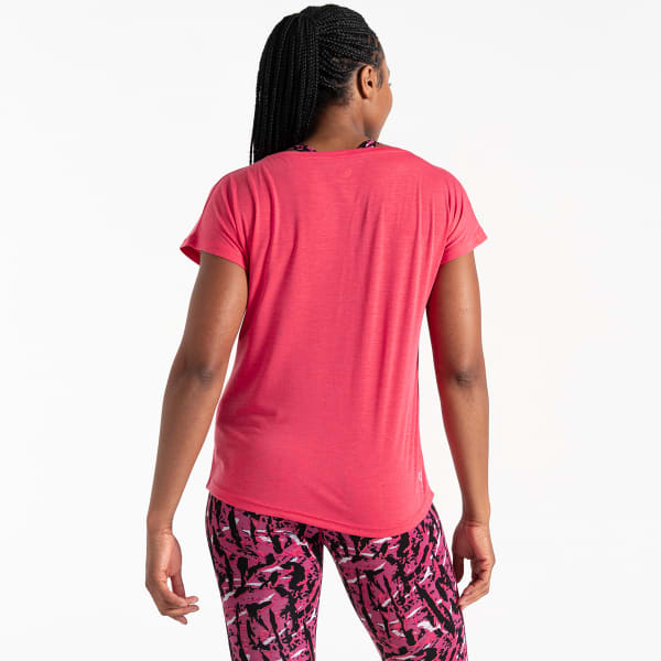 T-shirt randonnée DARE 2B W PERSISTING TEE SORBET PINK MARL