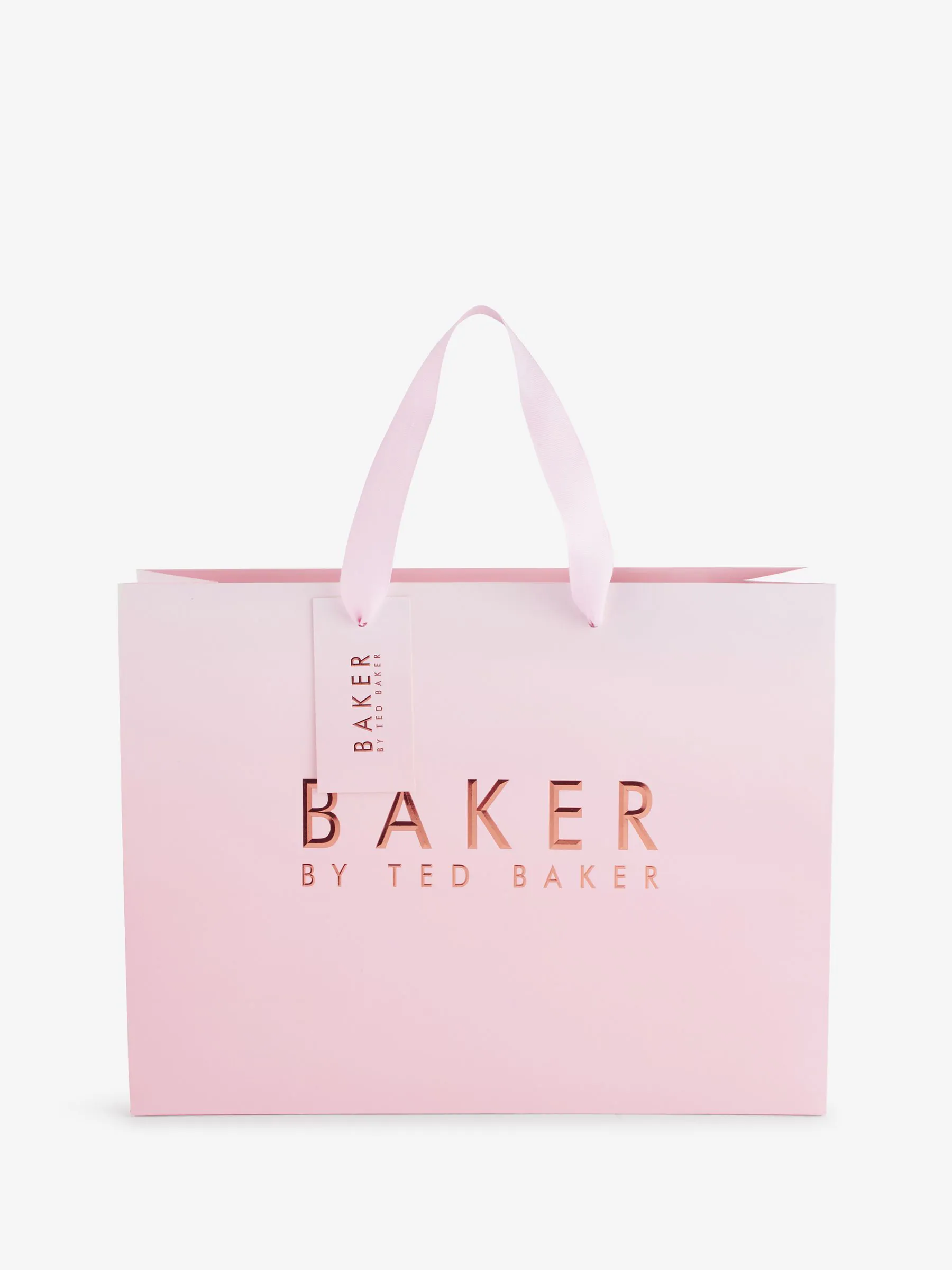 Roze voor meisjes - Baker by Ted Baker geschenktasje met tissuepapier