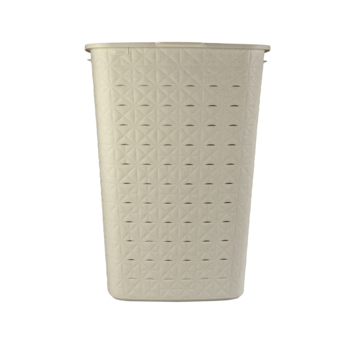 Curver Softex Wasmand met deksel 56L - Krijtwit
