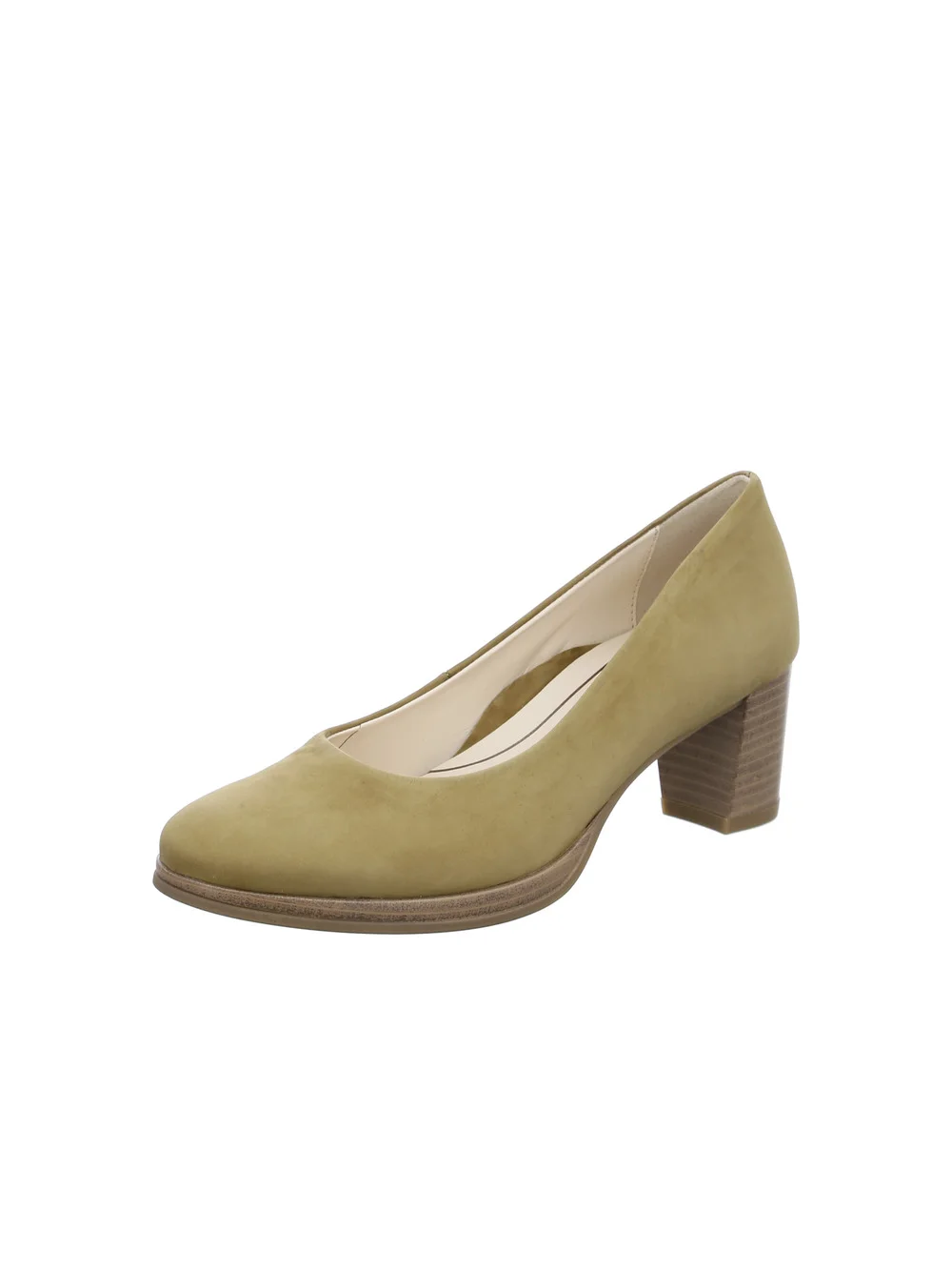 Plateaupumps Orly khaki