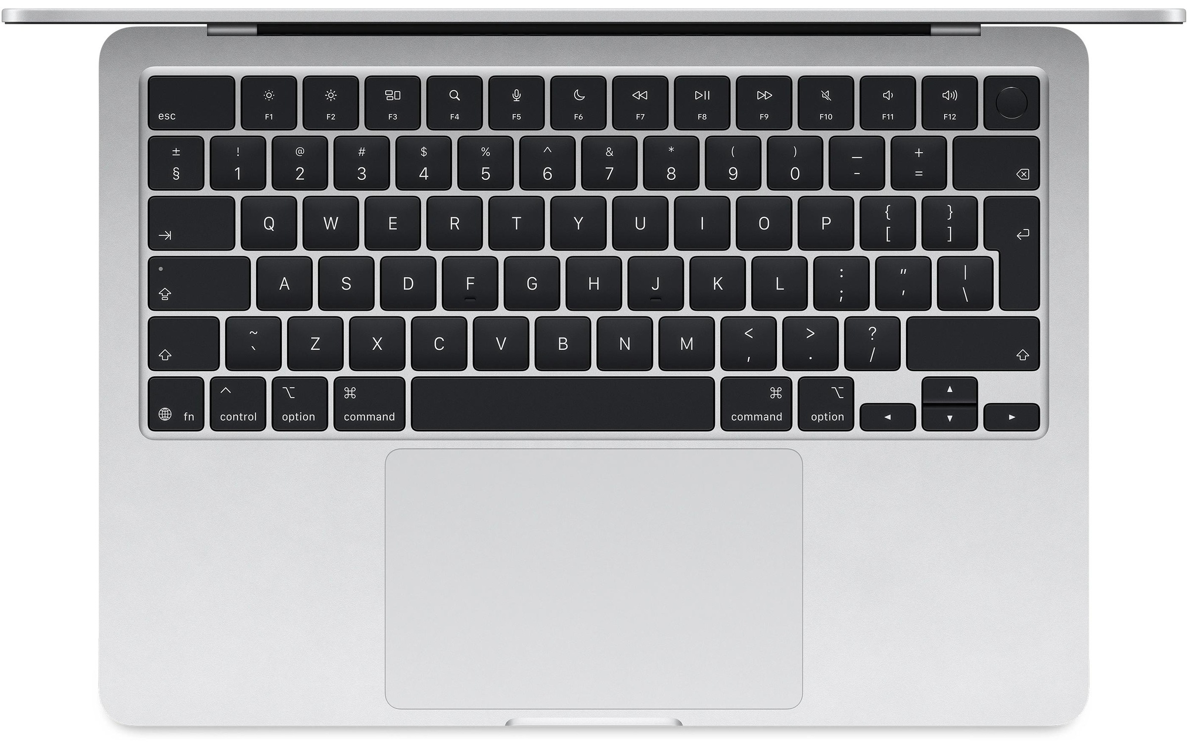 Apple Notebook »Air 13 2025 M4 10C GPU / 24 GB / 512 GB Silber«