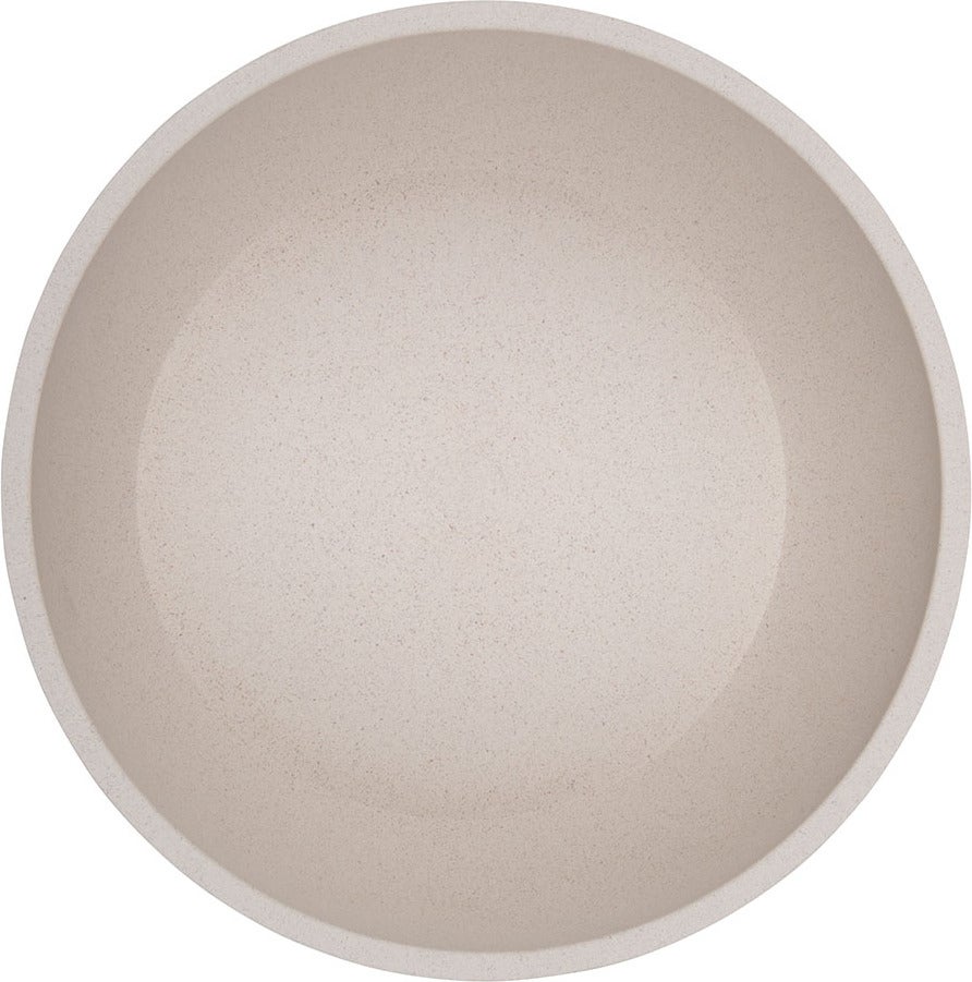 District 70 hondenvoerbak Bamboo M beige D 17,5 H 5,8 cm 1000 ml