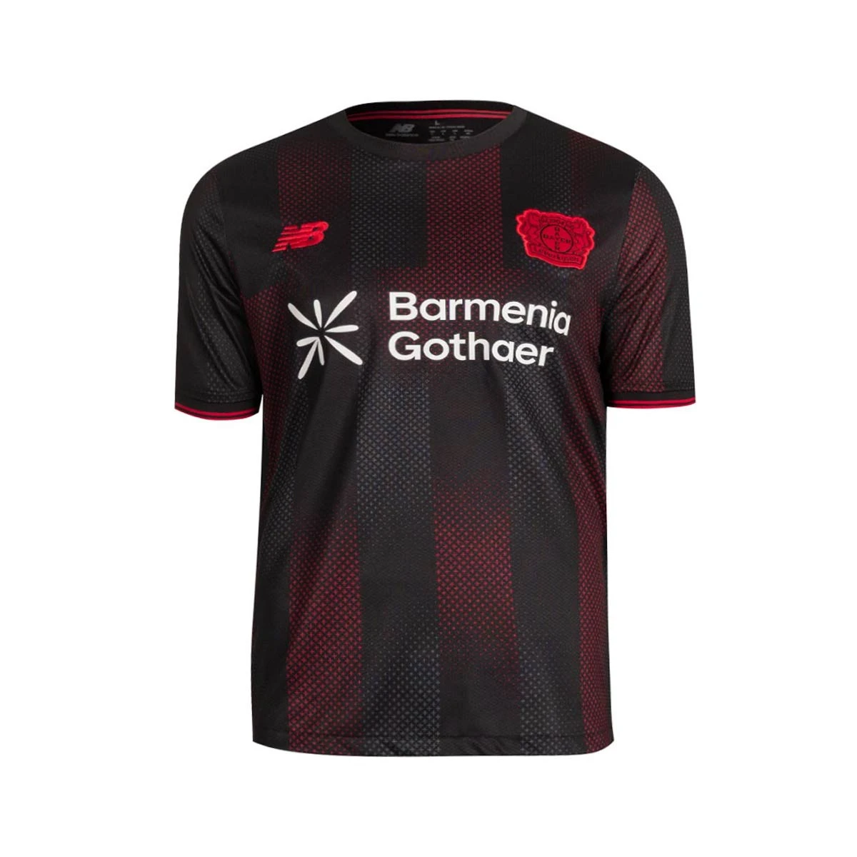 Camisola New Balance Bayern Leverkusen Primeiro Equipamento 2025-2026 Criança