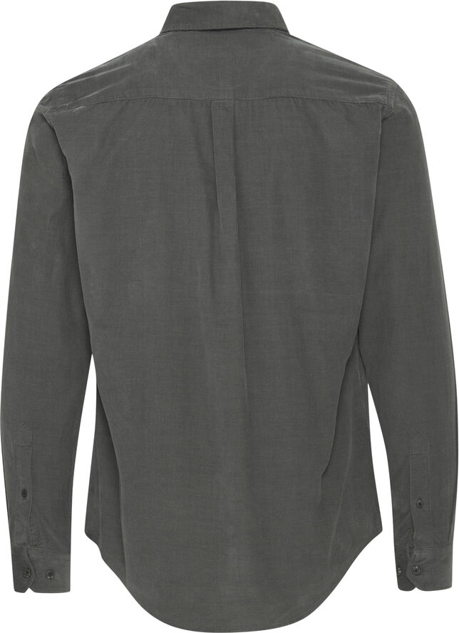 Casual Friday CFANTON LS BD baby corduroy shirt Dark shadow