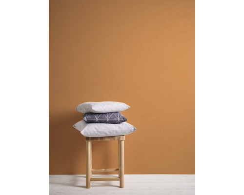 Vliesbehang 3832-66 Little Love Uni oranje