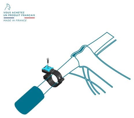 Support Vélo pour Smartphone Universel   Anti-vibrations  Noir