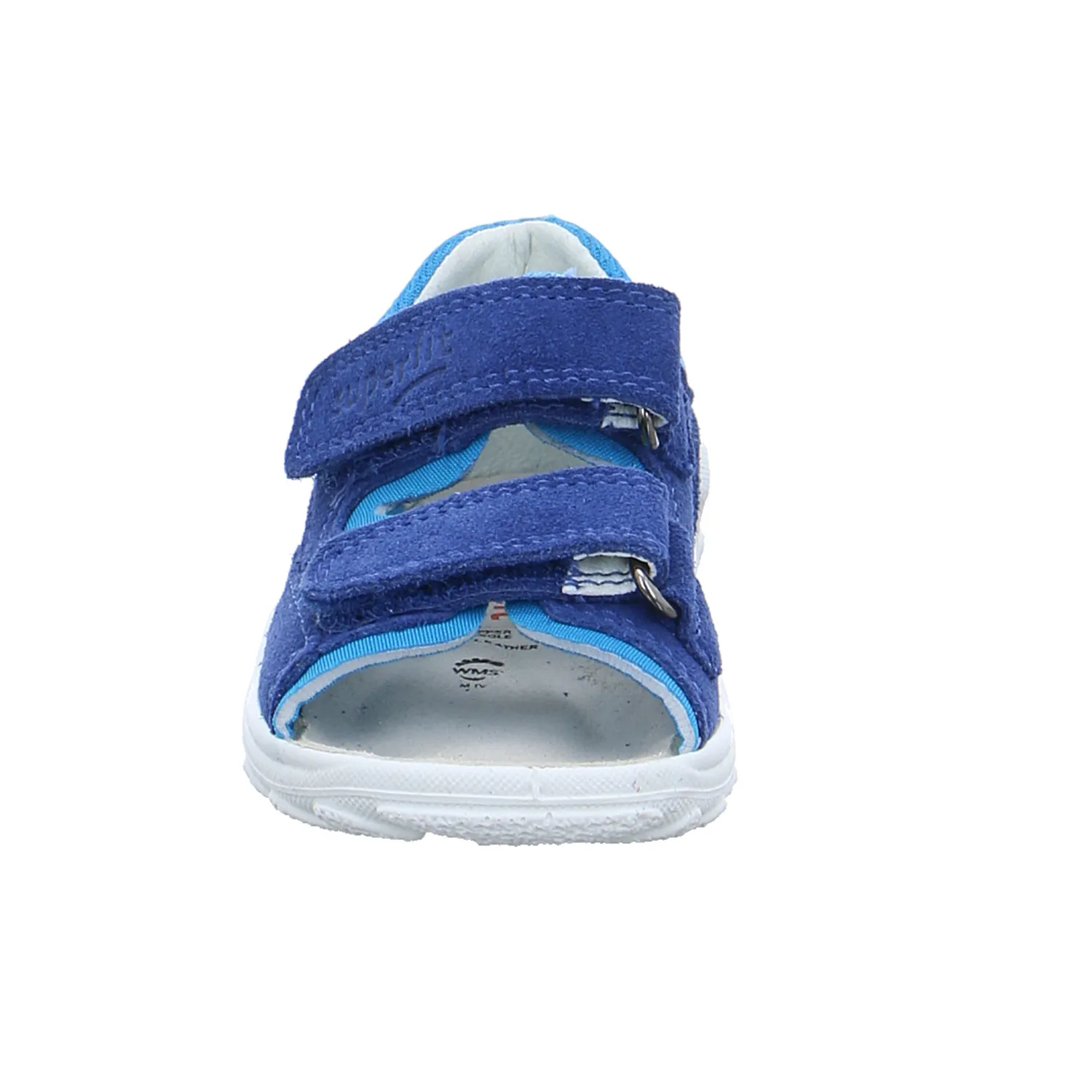 SUPERFIT Baby-Sandale Blau Leder  Unisex Minilette