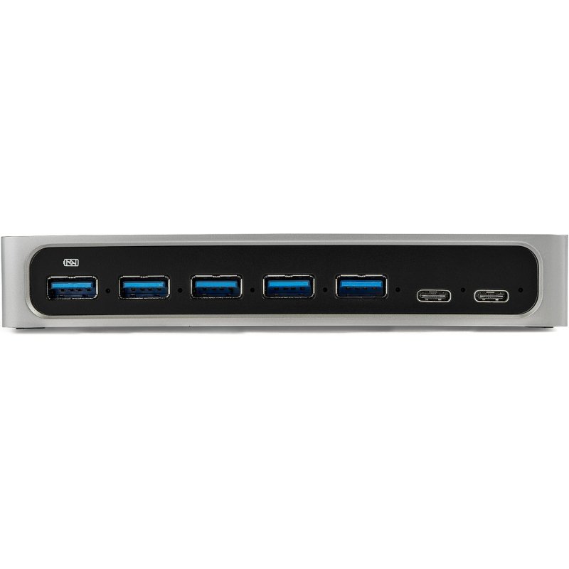 StarTech.com Hub USB-C à 7 ports avec alimentation externe - USB Type-C vers 5x USB A et 2x USB-C - USB 3.0 - 5Gbps