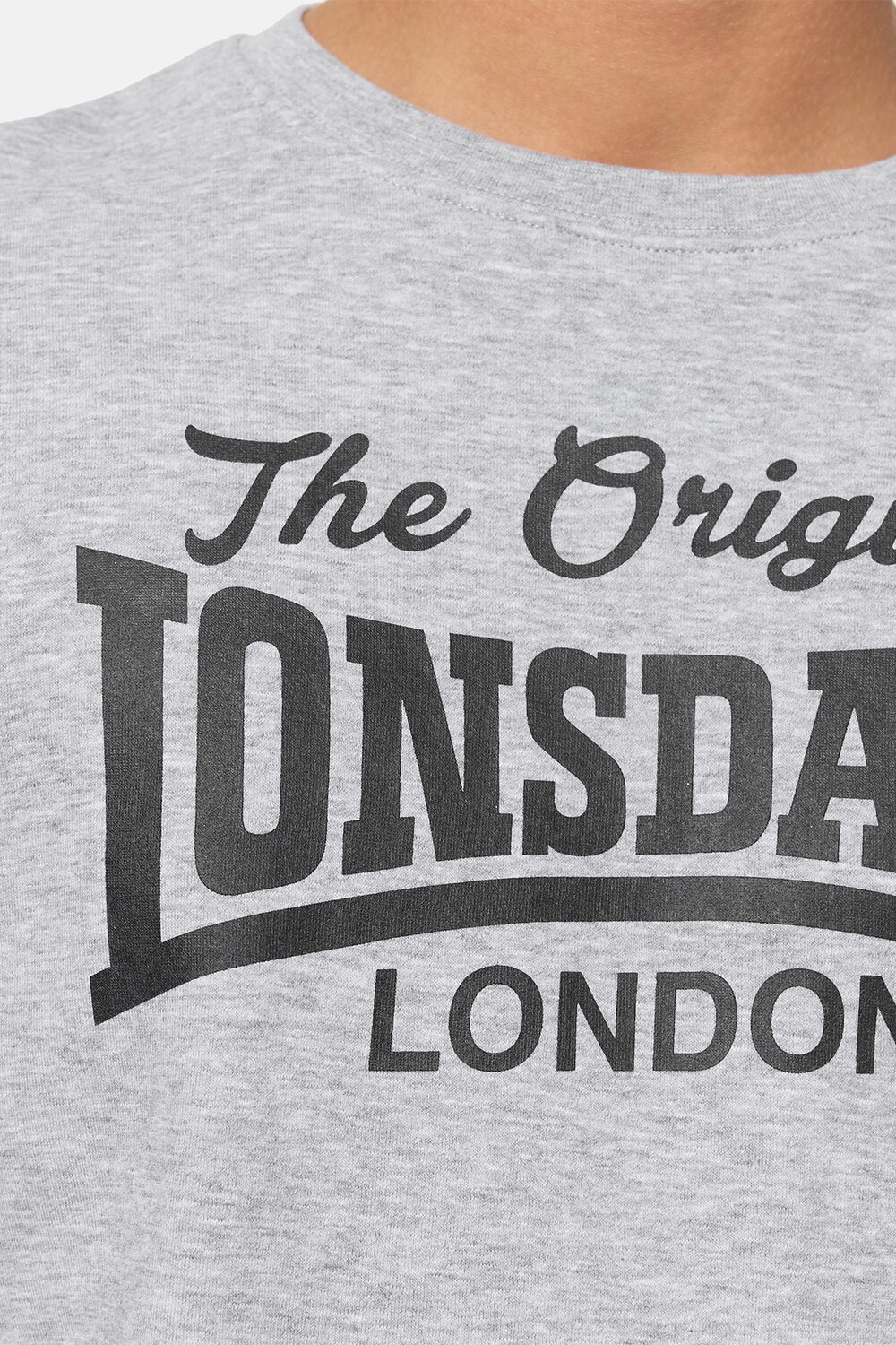 Lonsdale Herren Rundhals Sweatshirt normale Passform BURGHEAD