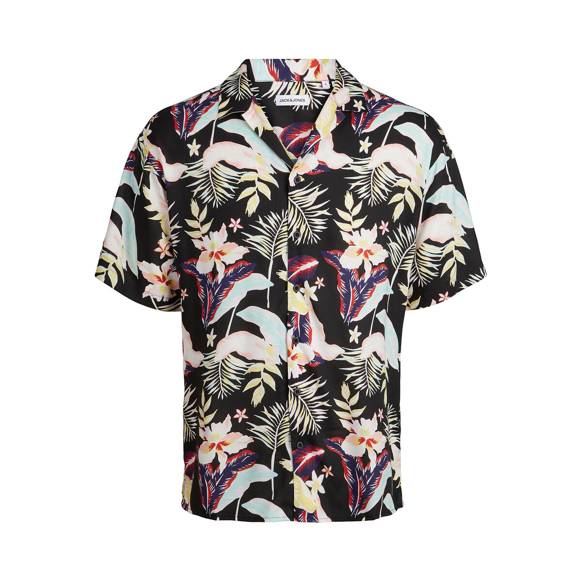 JACK & JONES<br>Camisa estampada em viscose
