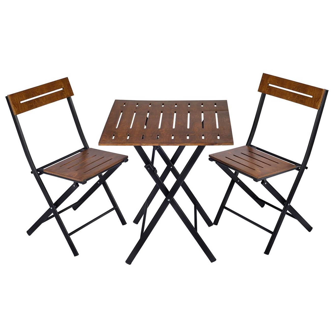 Sunny Garden Ensemble de jardin 2 personnes marron