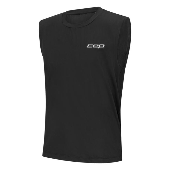 CEP Herre Singletter Core Run Sleeveless Tee Sort