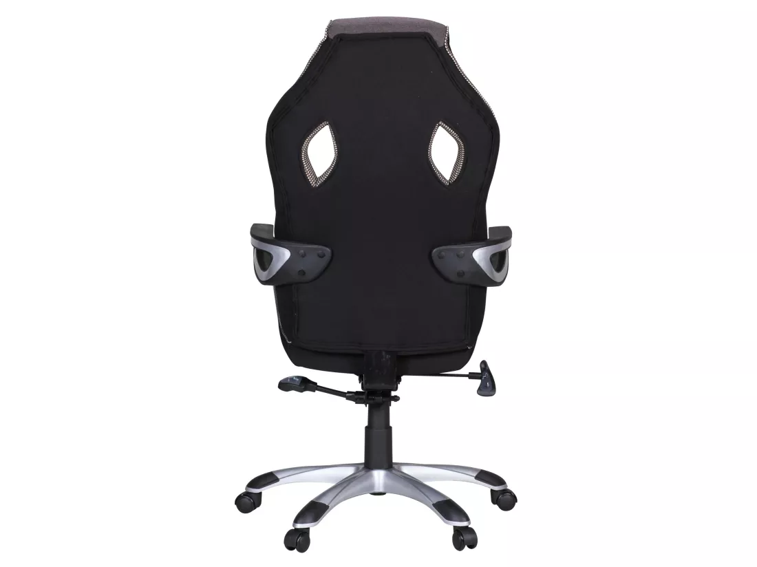 Chaise de Bureau Tissu Fauteuil Ergonomique Siège Pivotante Gaming 120kg